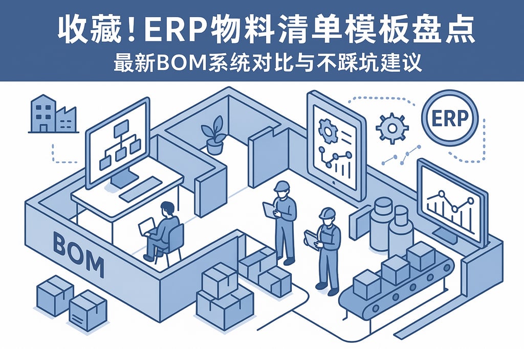 收藏！erp物料清单模板盘点，最新BOM系统对比与不踩坑建议