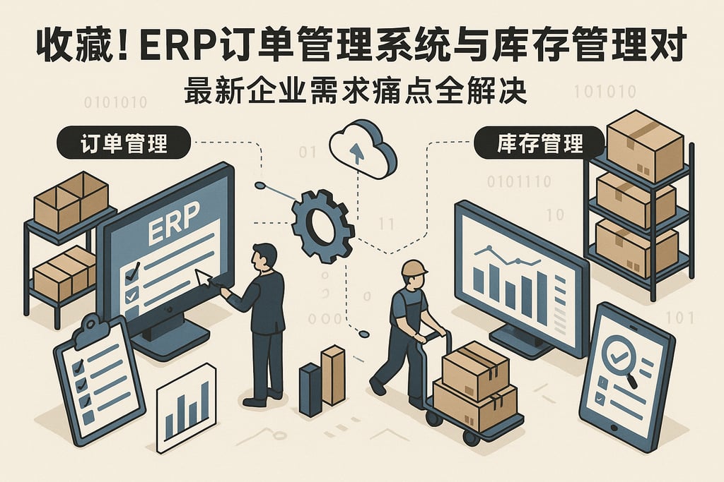 收藏！erp订单管理系统与库存管理对比，最新企业需求痛点全解决