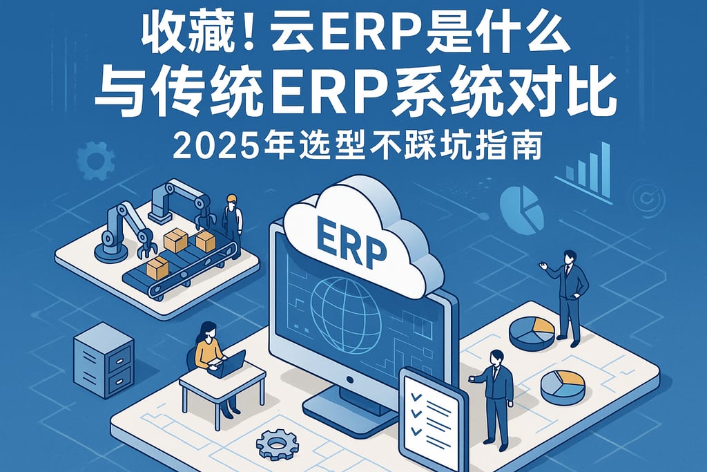 收藏！云erp是什么与传统ERP系统对比，2025年选型不踩坑指南