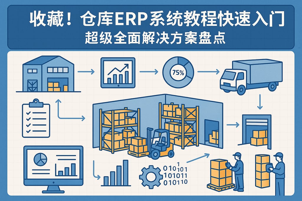 收藏！仓库erp系统教程快速入门，超级全面解决方案盘点