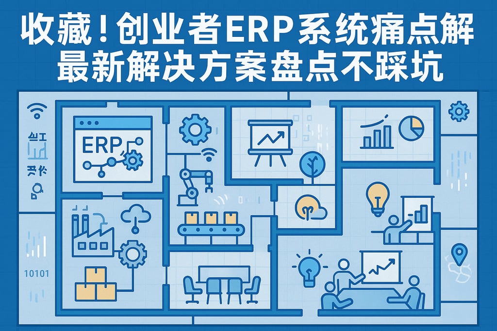 收藏！创业者ERP系统痛点解析，最新解决方案盘点不踩坑