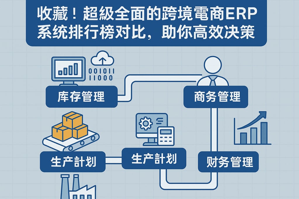 收藏！超级全面的跨境电商ERP系统排行榜对比，助你高效决策