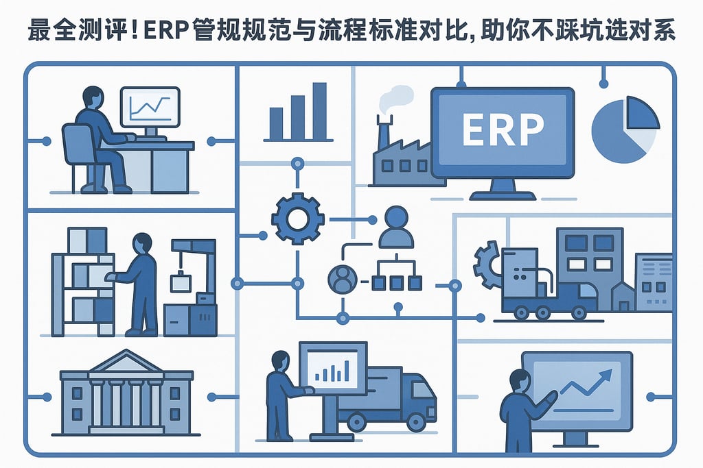 最全测评！erp管理规范与流程标准对比，助你不踩坑选对系统