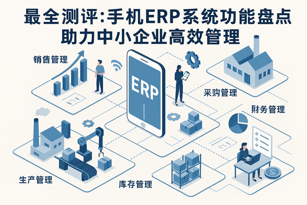 最全测评：手机erp系统功能盘点，助力中小企业高效管理