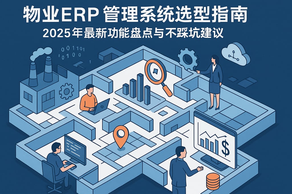 物业erp管理系统选型指南，2025年最新功能盘点与不踩坑建议