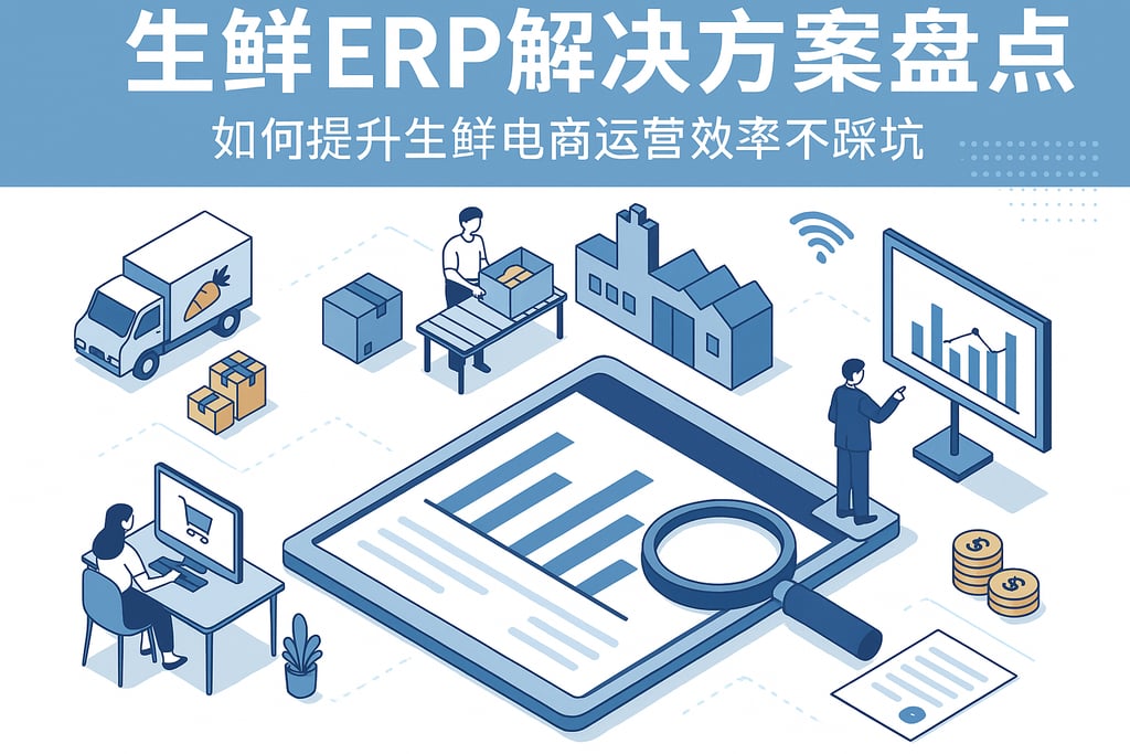 生鲜erp解决方案盘点，如何提升生鲜电商运营效率不踩坑