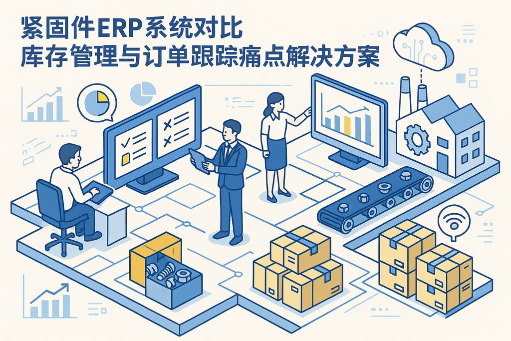 紧固件ERP系统对比，库存管理与订单跟踪痛点解决方案