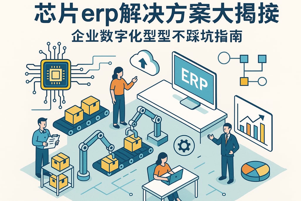 芯片erp解决方案大揭秘，企业数字化转型不踩坑指南