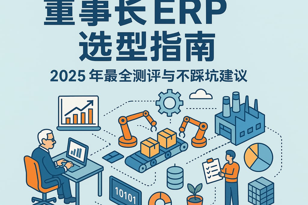 董事长erp选型指南，2025年最全测评与不踩坑建议