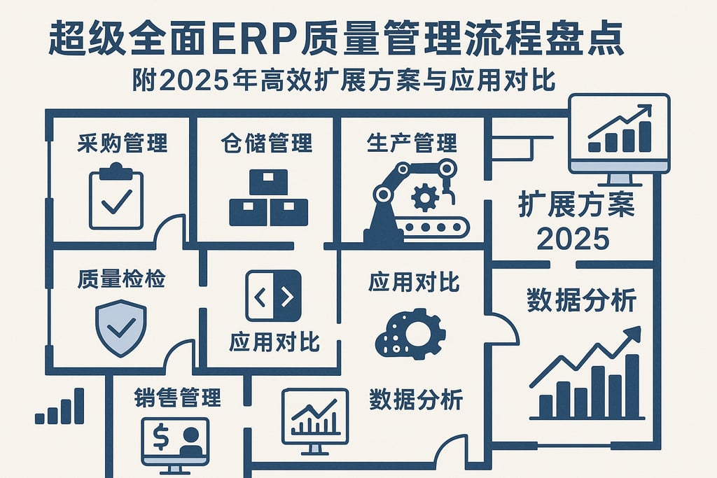 超级全面ERP质量管理流程盘点，附2025年高效扩展方案与应用对比