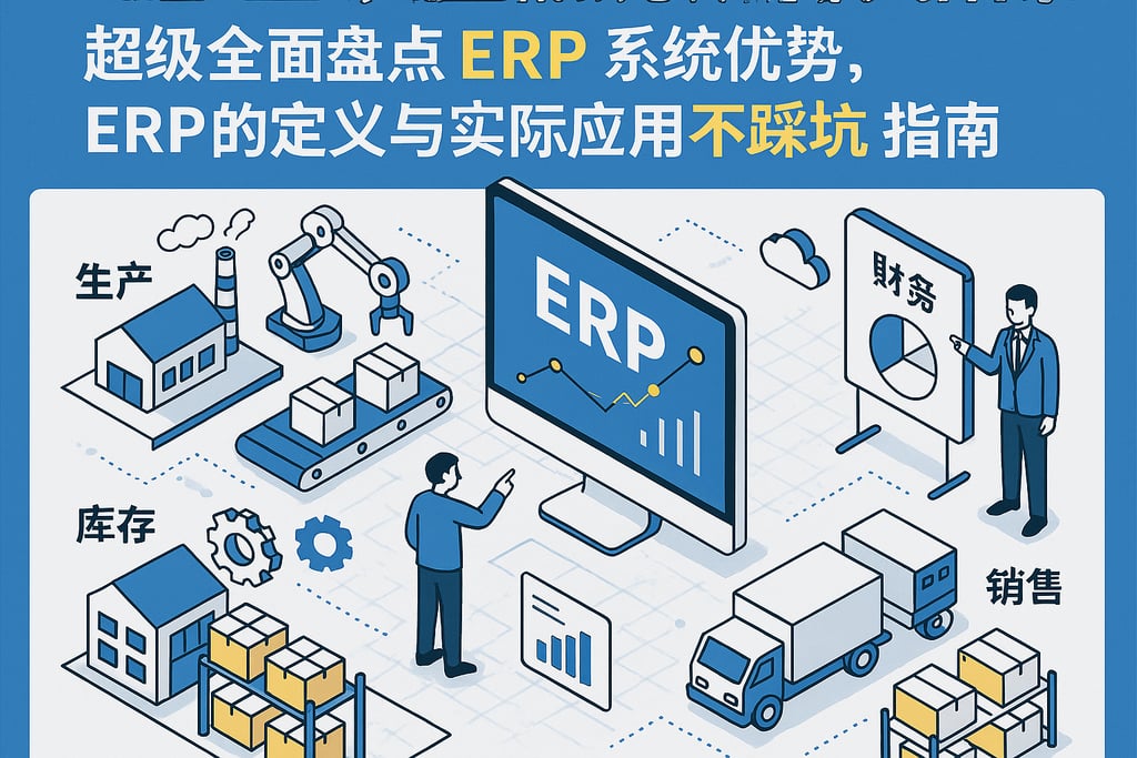 超级全面盘点erp系统优势，erp的定义与实际应用不踩坑指南