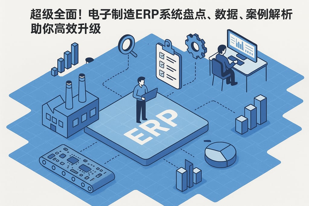 超级全面！电子制造ERP系统盘点，数据、案例解析助你高效升级