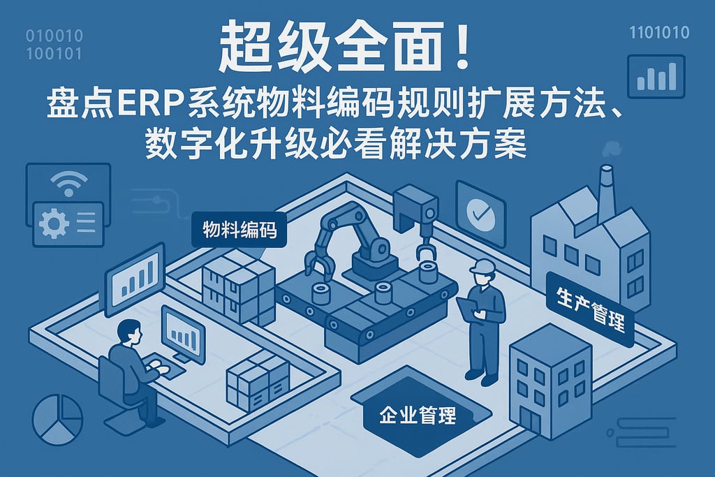 超级全面！盘点erp系统物料编码规则扩展方法，数字化升级必看解决方案