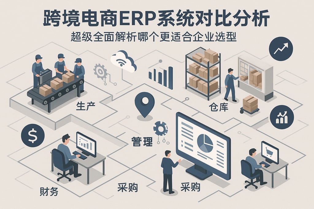 跨境电商erp系统对比分析，超级全面解析哪个更适合企业选型
