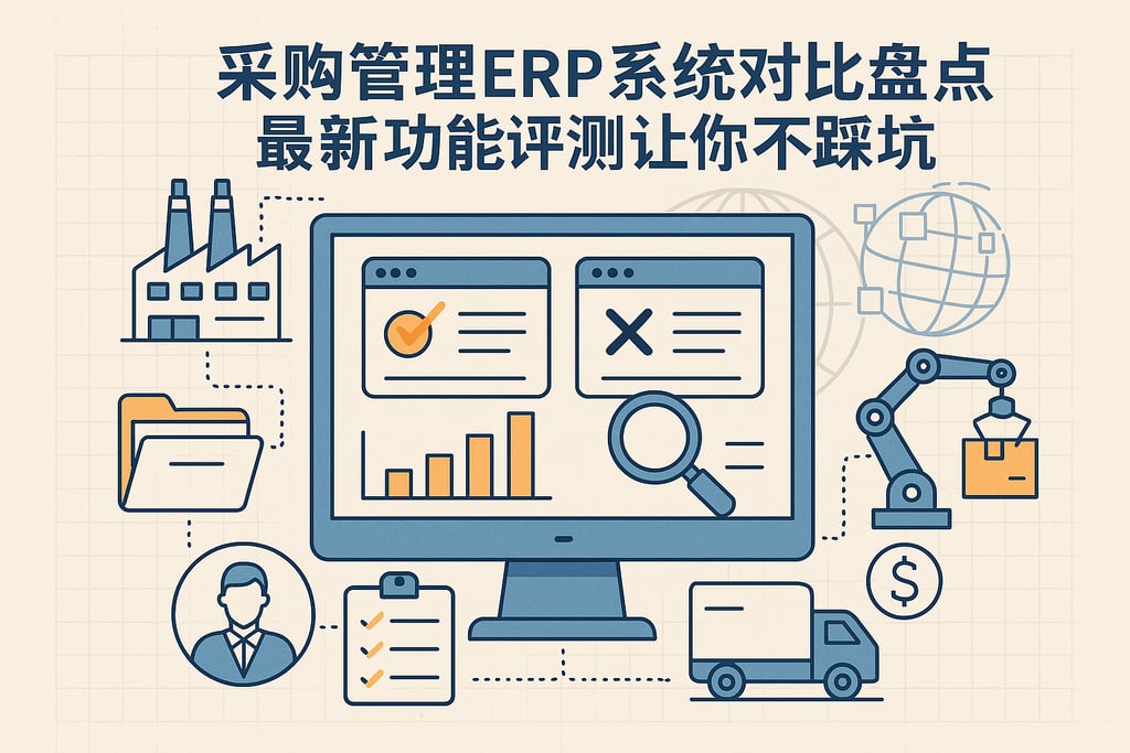采购管理ERP系统对比盘点，最新功能评测让你不踩坑