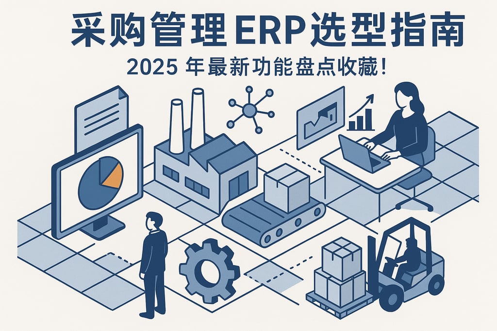 采购管理ERP选型指南，2025年最新功能盘点收藏！