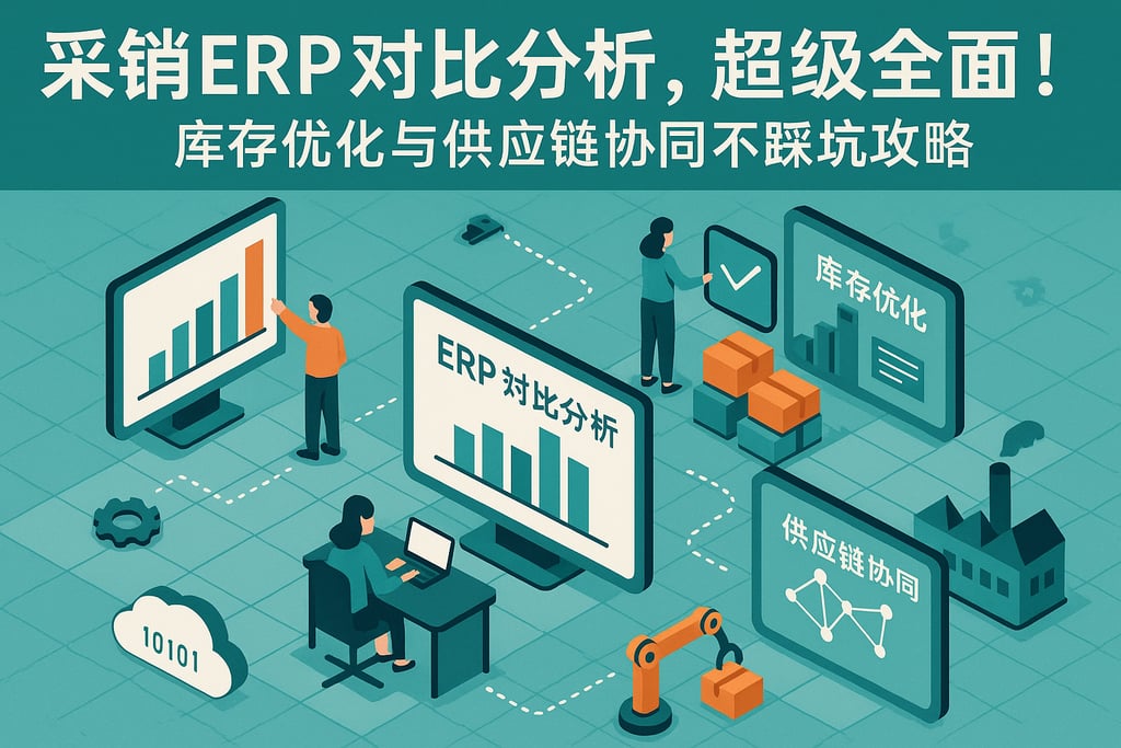 采销erp对比分析，超级全面！库存优化与供应链协同不踩坑攻略