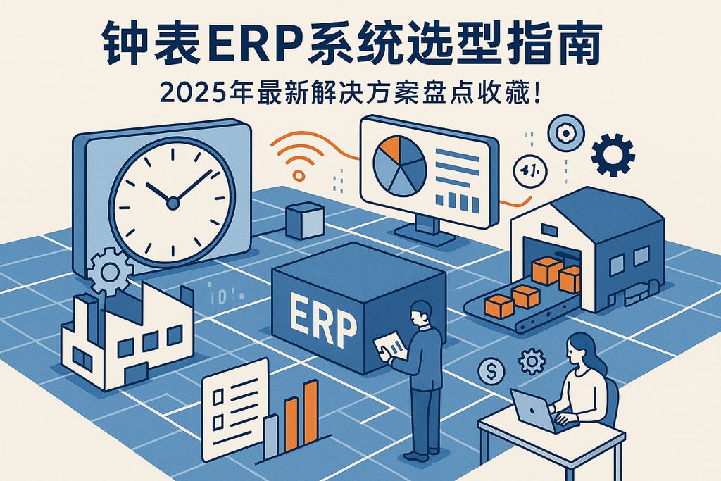 钟表ERP系统选型指南，2025年最新解决方案盘点收藏！
