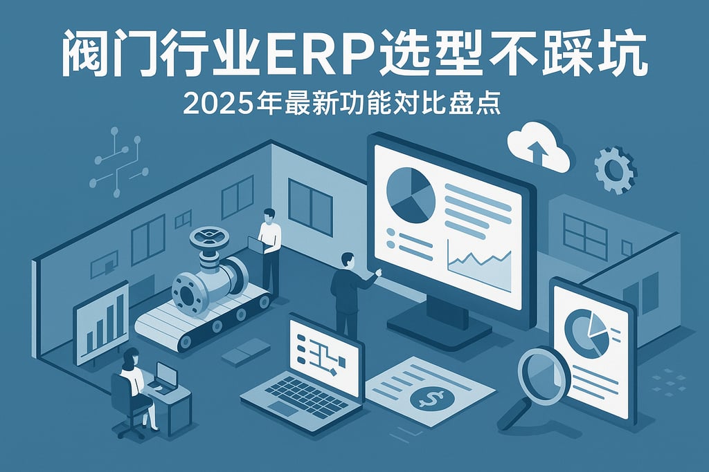 阀门行业ERP选型不踩坑，2025年最新功能对比盘点
