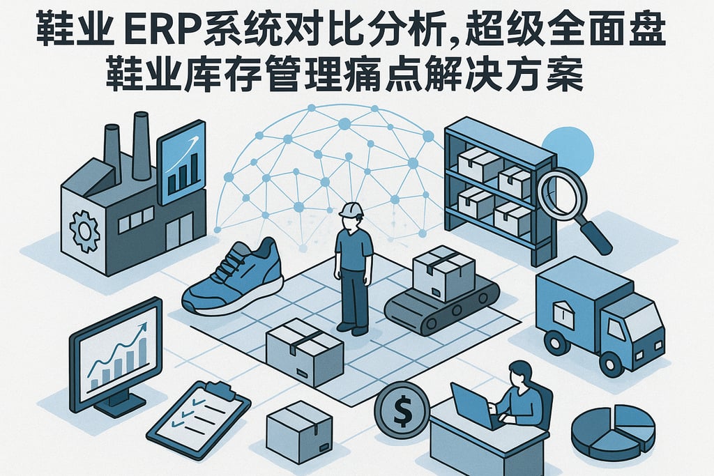 鞋业ERP系统对比分析，超级全面盘点鞋业库存管理痛点与解决方案