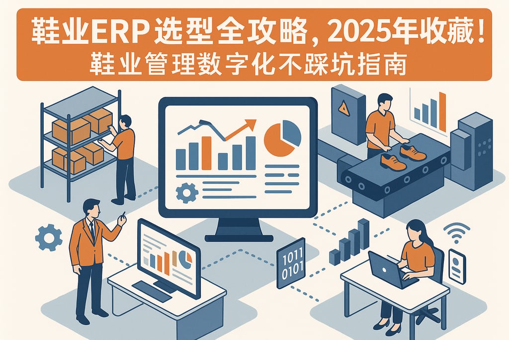 鞋业ERP选型全攻略，2025年收藏！鞋业管理数字化不踩坑指南