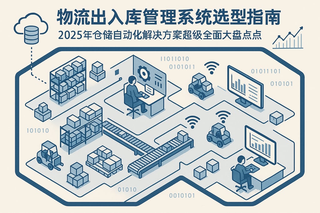 物流出入库管理系统选型指南,2025年仓储自动化解决方案超级全面大盘点 | 零代码企业数字化知识站