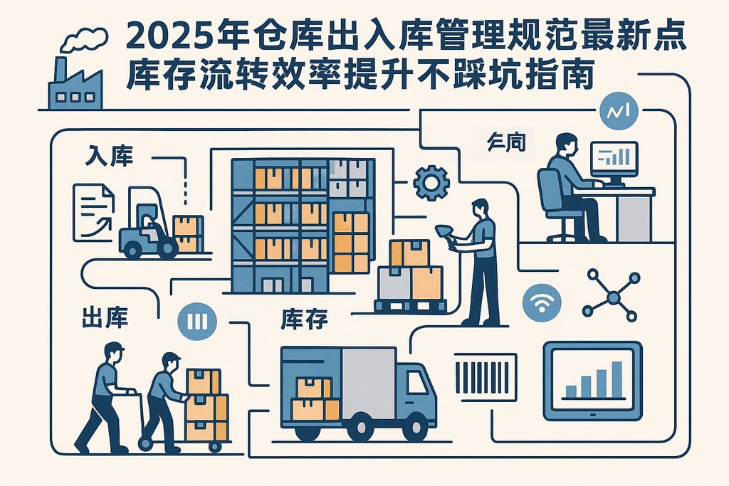 2025年仓库出入库管理规范最新盘点,库存流转效率提升不踩坑指南 | 零代码企业数字化知识站