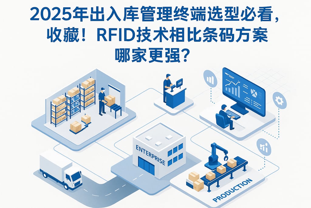 2025年出入库管理终端选型必看，收藏！RFID技术相比条码方案哪家更强？ | 零代码企业数字化知识站