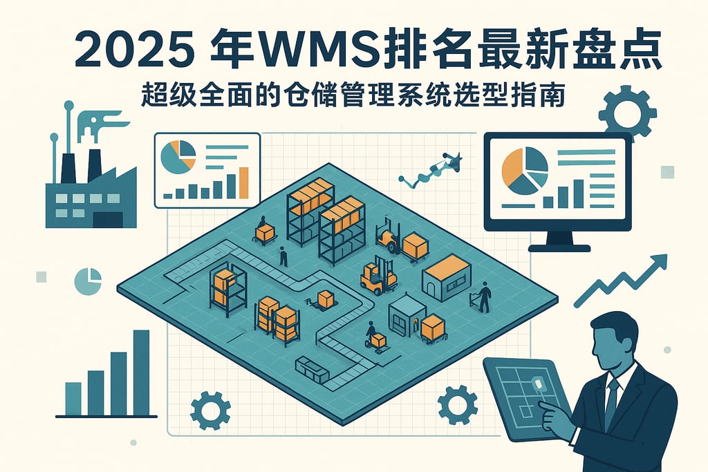 2025年WMS排名最新盘点，超级全面的仓储管理系统选型指南