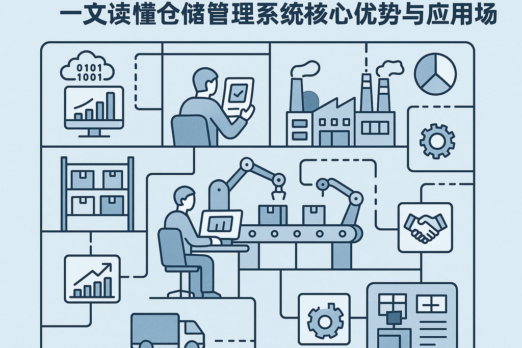2025年wms介绍全新盘点，收藏！一文读懂仓储管理系统核心优势与应用场景