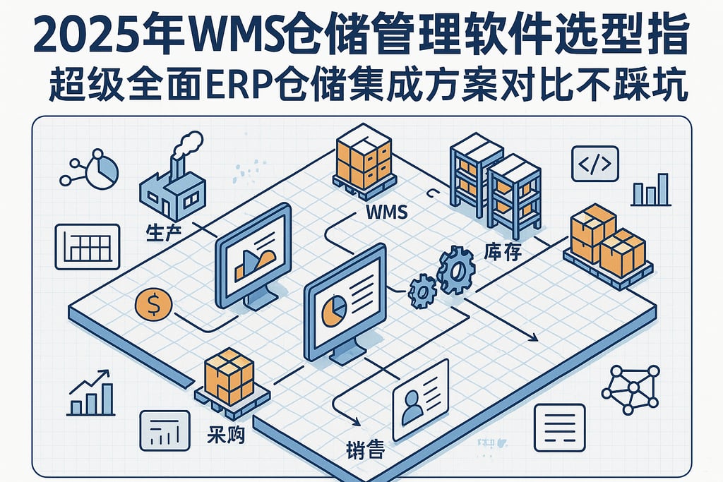2025年wms仓储管理软件选型指南，超级全面ERP仓储集成方案对比不踩坑