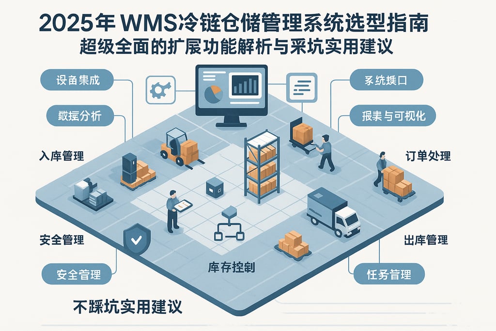2025年wms冷链仓储管理系统选型指南，超级全面的扩展功能解析与不踩坑实用建议
