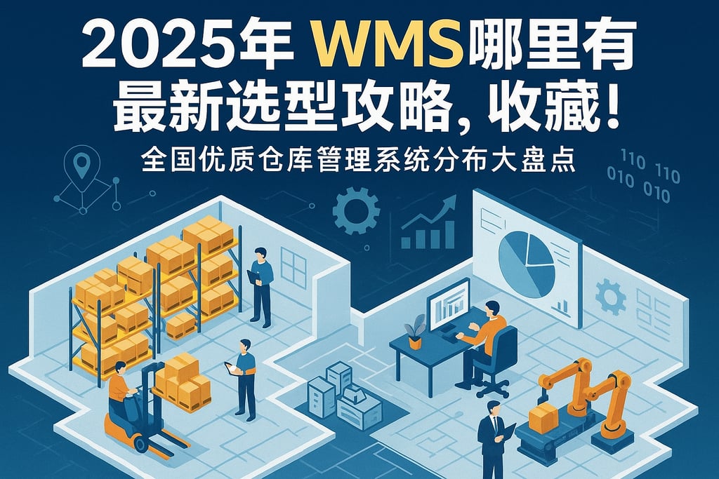 2025年wms哪里有最新选型攻略，收藏！全国优质仓库管理系统分布大盘点