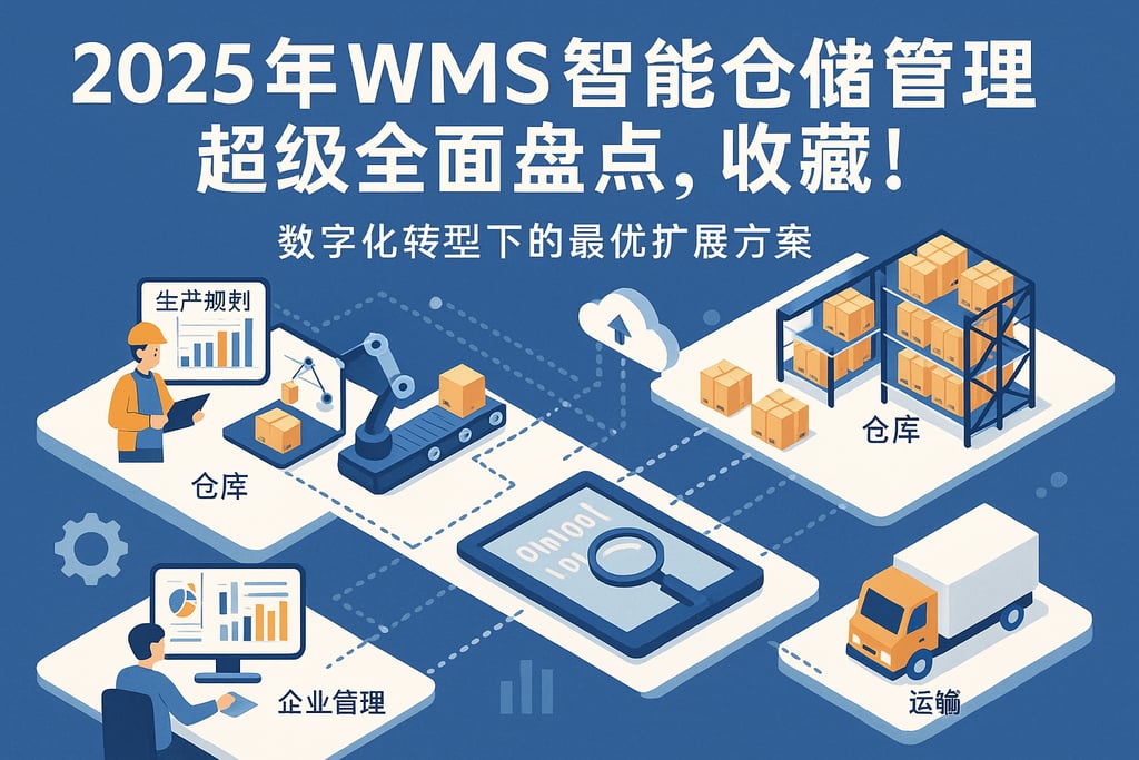 2025年wms智能仓储管理超级全面盘点，收藏！数字化转型下的最优扩展方案