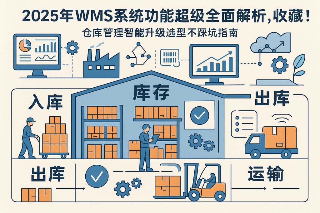 2025年wms系统功能超级全面解析，收藏！仓库管理智能升级选型不踩坑指南