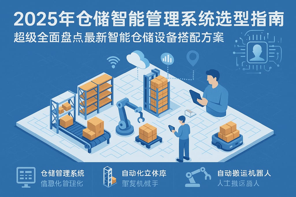 2025年仓储智能管理系统选型指南，超级全面盘点最新智能仓储设备搭配方案