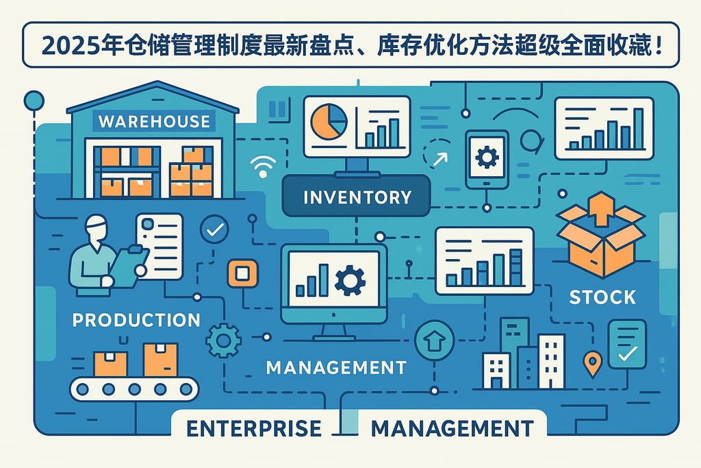 2025年仓储管理制度最新盘点，库存优化方法超级全面收藏！