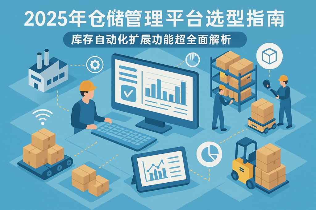 2025年仓储管理平台选型指南，库存自动化扩展功能超级全面解析