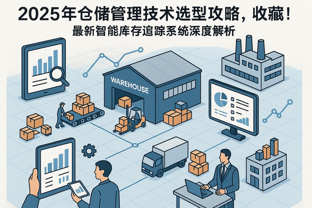 2025年仓储管理技术选型攻略，收藏！最新智能库存追踪系统深度解析