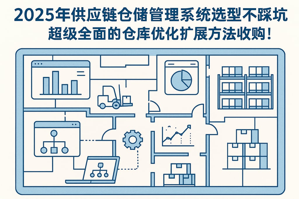 2025年供应链仓储管理系统选型不踩坑指南，超级全面的仓库优化扩展方法收藏！