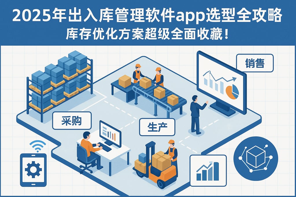 2025年出入库管理软件app选型全攻略，库存优化方案超级全面收藏！