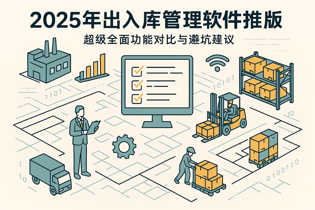 2025年出入库管理软件下载选型指南，超级全面功能对比与避坑建议