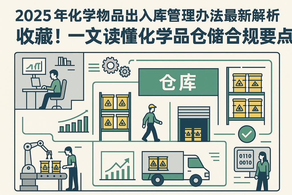2025年化学物品出入库管理办法最新解析，收藏！一文读懂化学品仓储合规要点