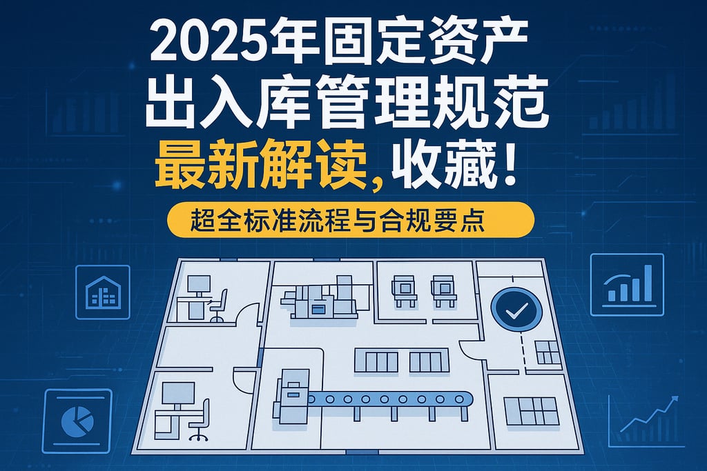 2025年固定资产出入库管理规范最新解读，收藏！超全标准流程与合规要点