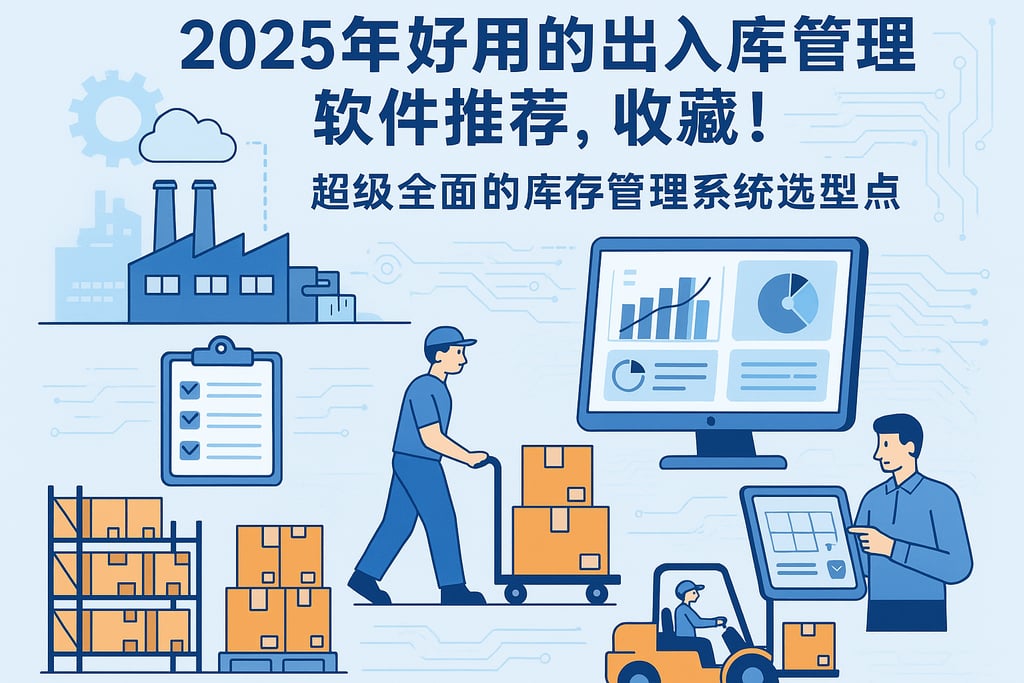 2025年好用的出入库管理软件推荐，收藏！超级全面的库存管理系统选型盘点