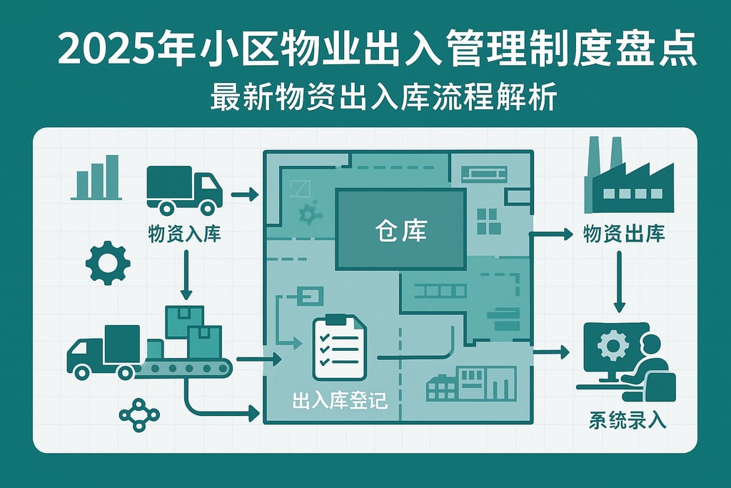2025年小区物业出入库管理制度盘点，收藏！最新物资出入库流程解析