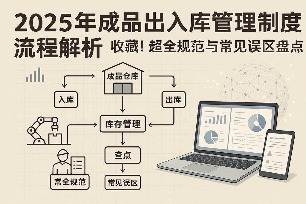 2025年成品出入库管理制度流程解析，收藏！超全规范与常见误区盘点