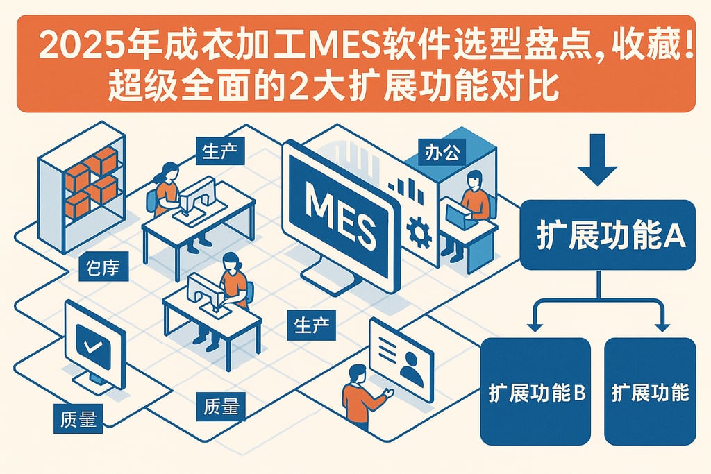2025年成衣加工MES软件选型盘点，收藏！超级全面的2大扩展功能对比