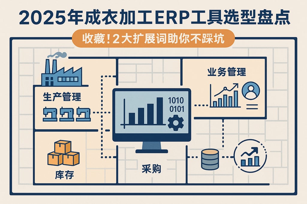 2025年成衣加工erp工具选型盘点，收藏！2大扩展词助你不踩坑