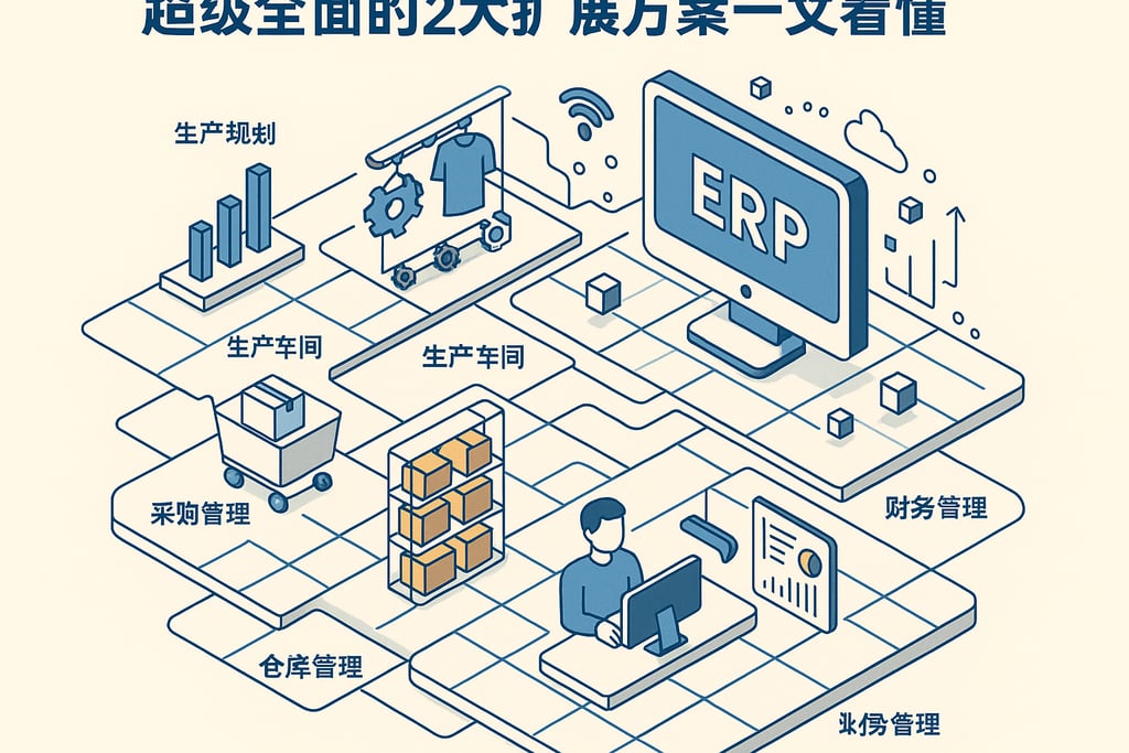2025年成衣加工erp系统选型盘点，超级全面的2大扩展方案一文看懂